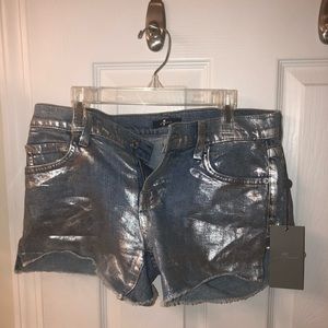 Metallic Shorts